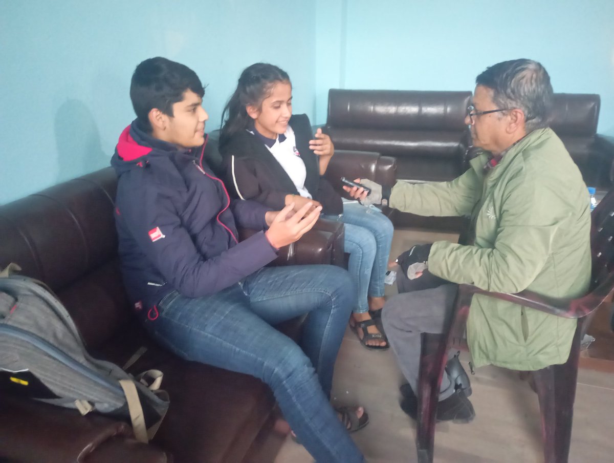 ArogyaTimsina's tweet photo. #firstradiointerview
बालमैत्री सम्मन्धी Radio Vision मा अन्तरबार्ता !
धन्यवाद वरिष्ठ पत्रकार माधव बिध्रोही सर ! https://t.co/yHiYDVuwGJ