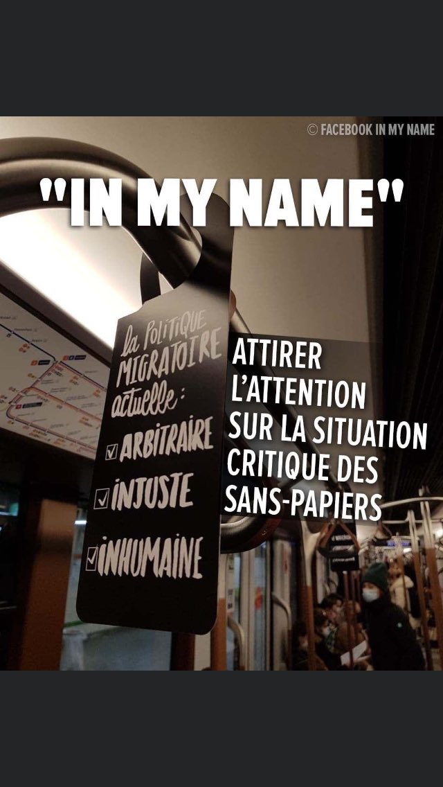 Tafranti2's tweet photo. #JeParticipe#
Action pour la demande de régularisation des personnes sans-papiers sur base de critères justes, transparents et humains.
#InMyName# https://t.co/uD4sfqQth2