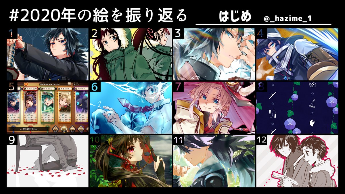 ついでに去年と2019年のもあった
あまり成長がないな 