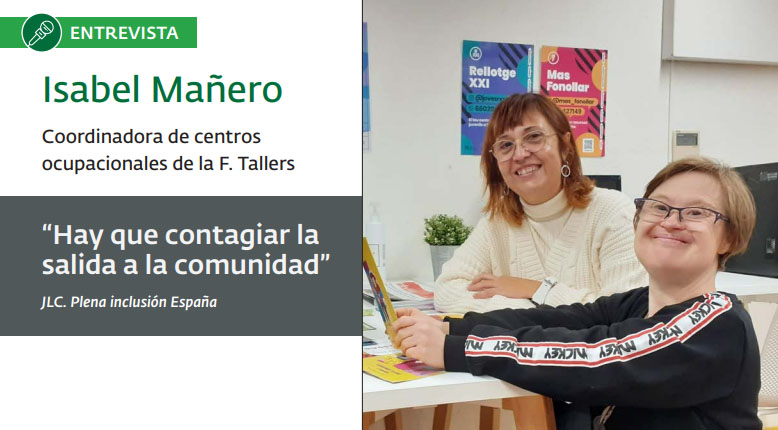 FundacioTallers's tweet image. 📣“La pandemia nos llevó a sondear nuevos vínculos con la comunidad"
Isabel Mañero, Coord. #CentreOcupacional, pone en valor cómo el vínculo con entidades y ciudadanía promueve que las personas con #disCapacidad desarrollen su proyecto vital
fundaciotallers.org/wp-content/upl… 
#SomComunitat