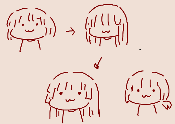 そういえばむすめさん髪伸びてきてて
ちょっと阿賀野姉感出てる。たまに後ろ結ぶとフブキチャン! 