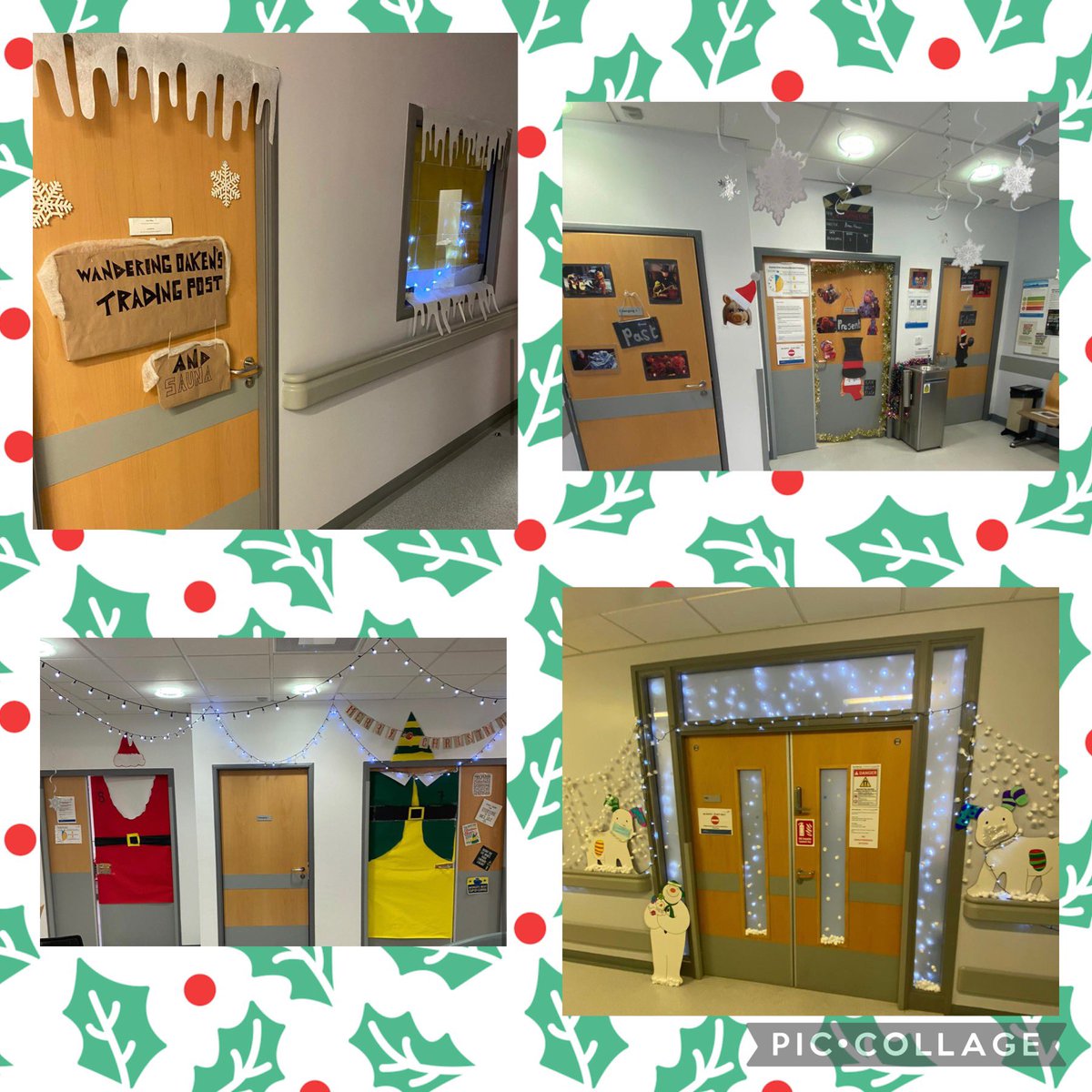 Speading a little Christmas cheer for staff and patients attending <a href="/NcccOncology/">Northern Centre for Cancer Care - Oncology</a> this year- which is your favourite? Designed by the Radiotherapy teams, Captured by our own Christmas elf <a href="/SazJEll/">Sarah</a>