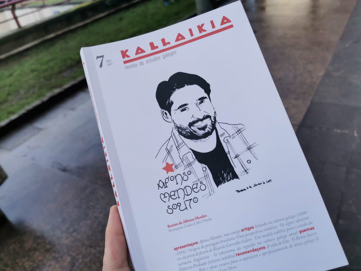 Abalado mas também ledo ao ver o novo número da Kallaikia dedicado ao Afonso. Meu, que saudades!