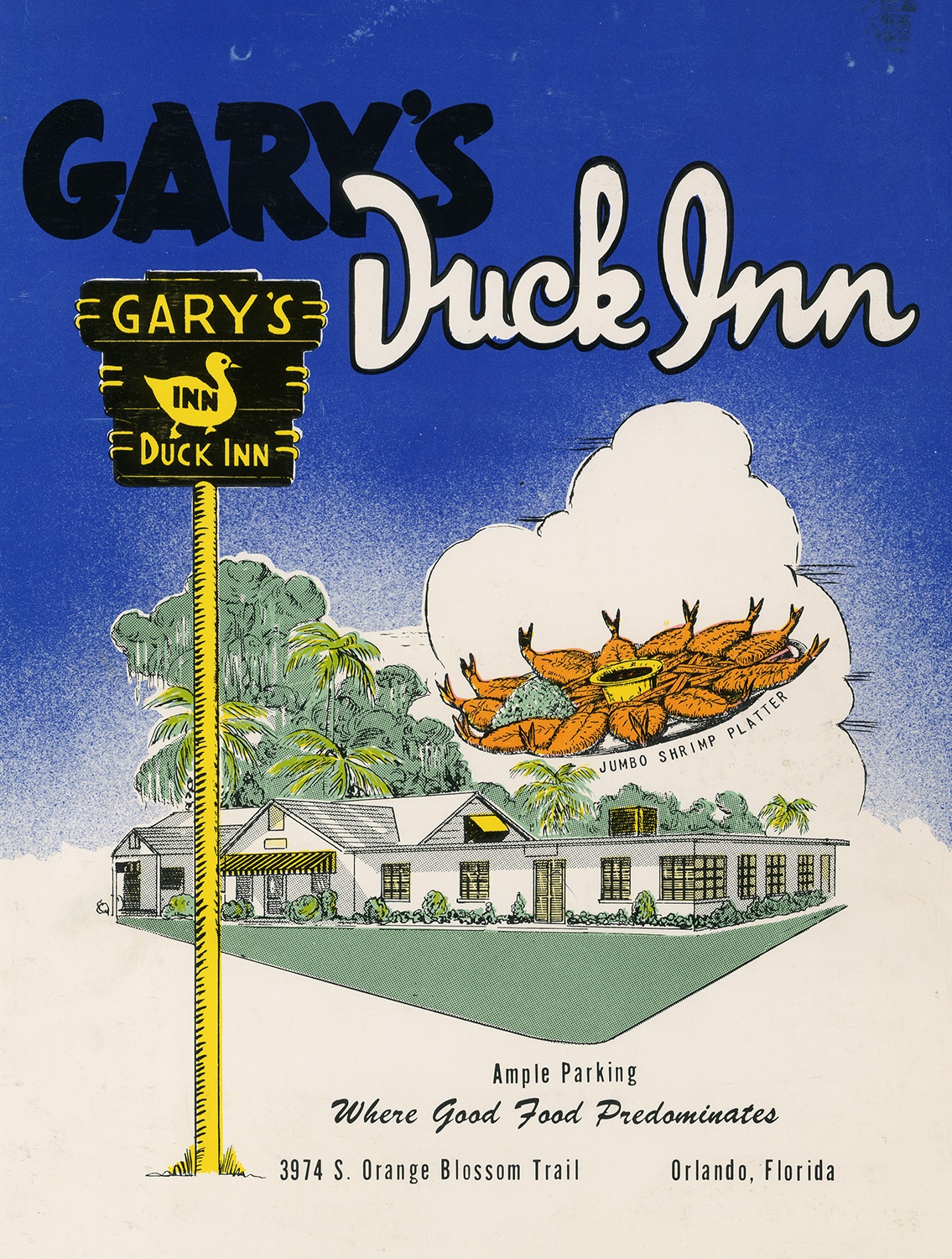 ORLANDO,FLORIDA-GARY'S DUCK INN-3974 S.ORANGE BLOSSOM TRAIL