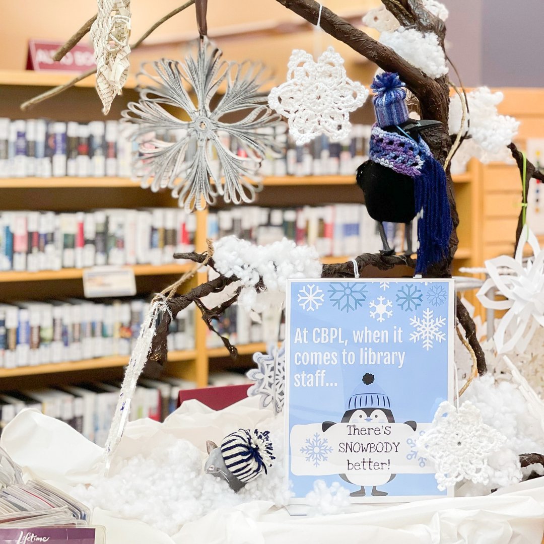 brantlibrary's tweet image. ❄️ Enjoy this virtual tour of our staff snowflakes! 

Each snowflake is handcrafted by a staff member, and they look so lovely we want to share them with you 🤩.

#BrantLibrary #BrantArt #LibraryArt #LibraryDisplays #OurStaffAreTheBest