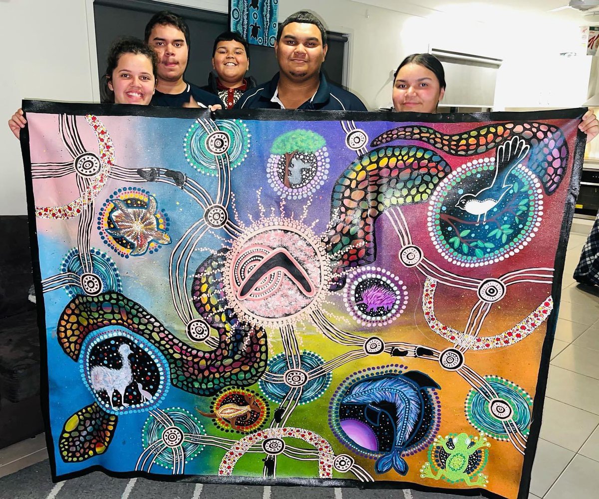 A huge piece we did for PCYC Ipswich Qld