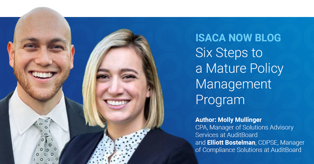 Policies are one of the driving forces behind an organization’s culture. Here are six critical steps to implementing a policy management framework to achieve compliance and alignment across the organization.. bit.ly/3EZdkgt