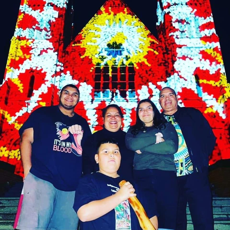 Spark Festival Ipswich - Art on Church for the Spark After Dark night 👣