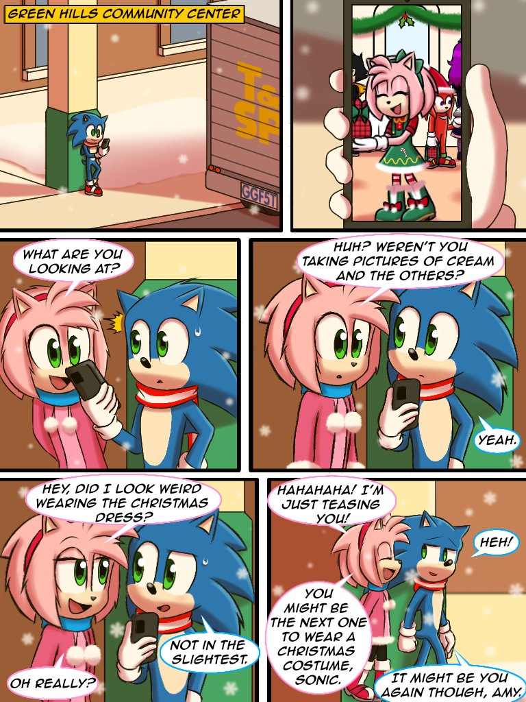 🌟🎄❄️Jay - aRtz❄️🎄🌟 on X: #SonAmy movie comic, Amy The Best Girl,  released on my birthday today!  / X