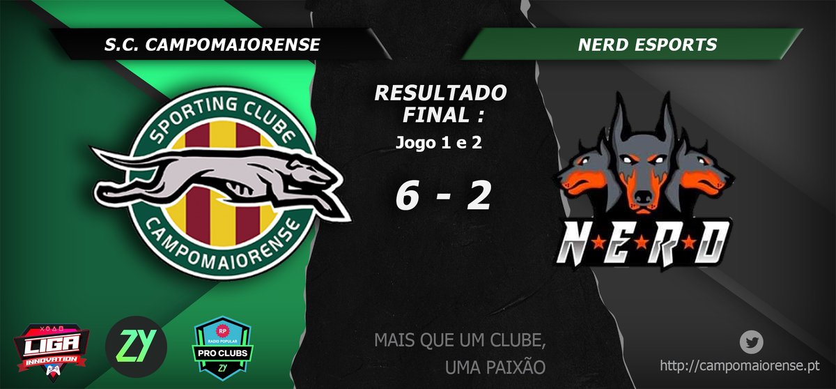 - 𝐄𝐒𝐓𝐀𝐌𝐎𝐒 𝐍𝐀 𝐏𝐑𝐎́𝐗𝐈𝐌𝐀 𝐅𝐀𝐒𝐄 𝐃𝐀 𝐆𝐎𝐋𝐃 𝐃𝐈𝐕𝐈𝐒𝐈𝐎𝐍 -

Após dois grandes jogos contra os <a href="/NERDEsports021/">FTW NERD</a> com resultado de (5-1) e (1-1) | 
<a href="/esportzy/">Esportzy</a> powered by <a href="/radiopopularPT/">Radio Popular</a> 

#SomosGalgos 🟢🟡

#ProClubs #eSports #FIFA22 #Portugal