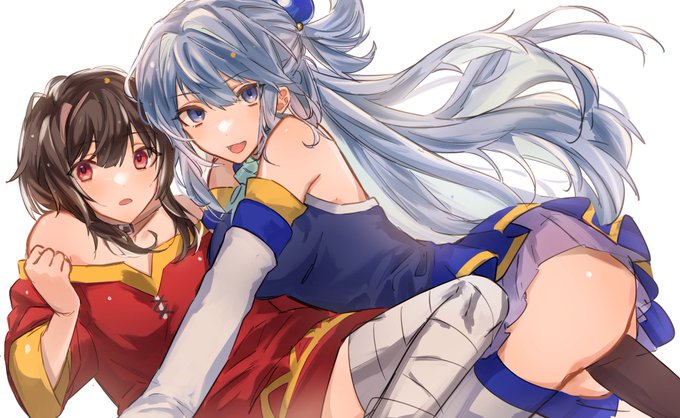 #5周年企画コンパスボカロコラボ
このすばで参加しました〜!(Twitter用に色弄ってます 