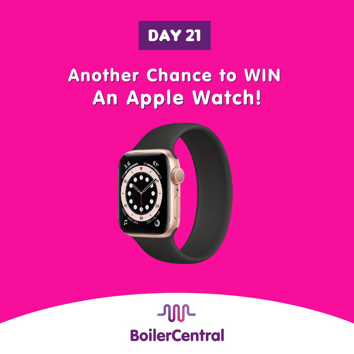 It's Day 21, and because the Apple Watch is so in demand, we are offering ANOTHER CHANCE to WIN one! 😱

TO ENTER:

❤ LIKE
🧑‍🤝‍🧑 RETWEET
👊 TAG A PAL
👀 BOTH FOLLOW US

Good luck again@@😁

#applewatch #newapplewatch #win #smartwatch #competition