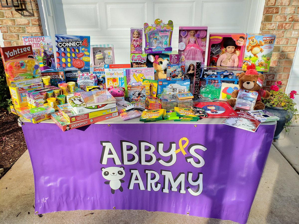 AbbysArmyNC's tweet photo. THANK YOU!!! A special thanks to @swim_RSA for making this holiday season special for so many kids! This toy donation to @AbbysArmyNC will bring plenty of smiles! ππ
#bethegoodintheworld
#noonefightsalone
#abbysarmync https://t.co/sHQErpLQ18
