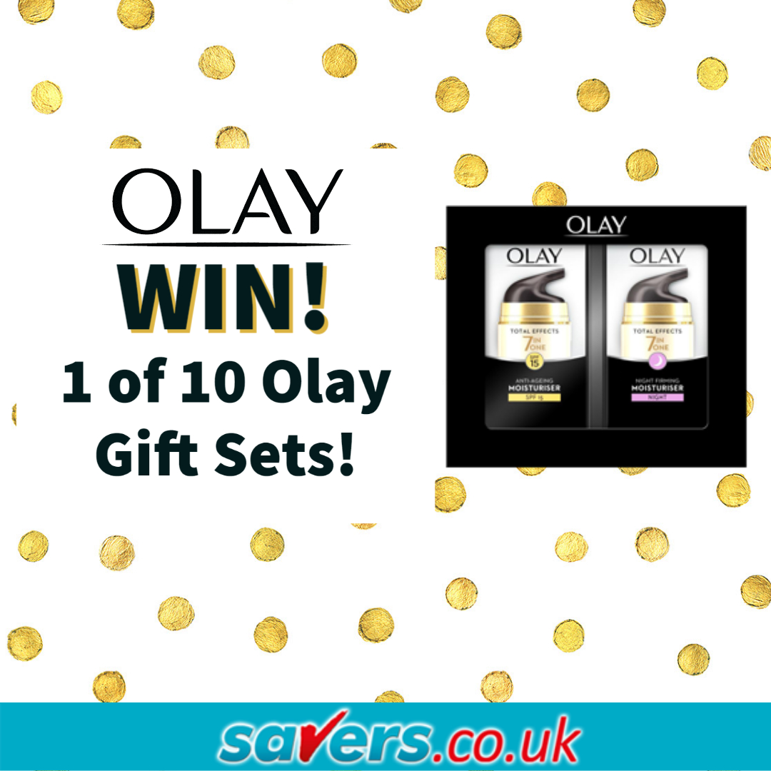 #GIVEAWAY🎉
We're giving TEN lucky people the chance to #WIN an Olay Gift Set! The perfect pampering treat for the new year✨

For your chance to win simply RT &amp; FOLLOW <a href="/SaversHB/">Savers</a>! 😍

UK only. Ends 28/12/21. T&amp;Cs apply bit.ly/3J81oey