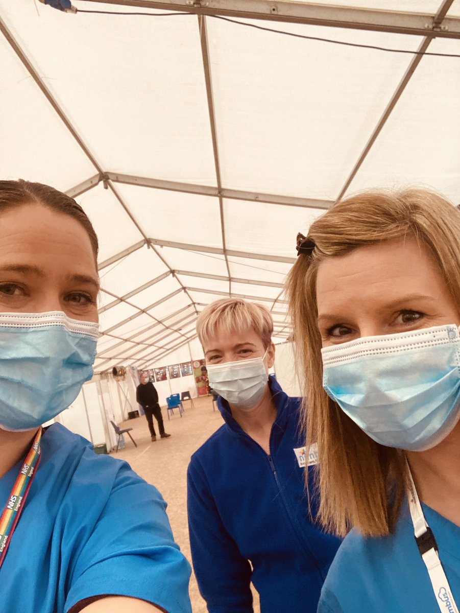Helping out @Nimbuscare1. Amazing team ❤️!! <a href="/margaretkitchi1/">Margaret Kitching MBE</a> <a href="/NHSEngland/">NHS England</a>