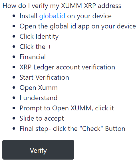 📢 #XRPLCommunity #Airdrop Update 🚨

Several Airdrops are requiring Global ID Verification to receive the Airdrop. This is getting more common.

Registering your Global ID also puts you at the top of the list to receive future airdrops. 

Register here: strategyengine.one/?#/globalidver…