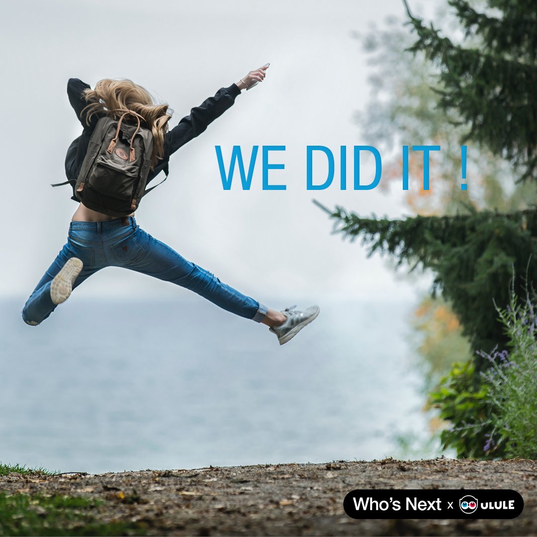 C’est avec une immense joie que nous vous annonçons le succès de notre campagne Ulule !

Next step : la participation au salon Who’s Next afin de présenter notre innovation.

#etmoi #innovation #whosnext #ulule #create #inspire #designers #talents #projects  #goal #achievement