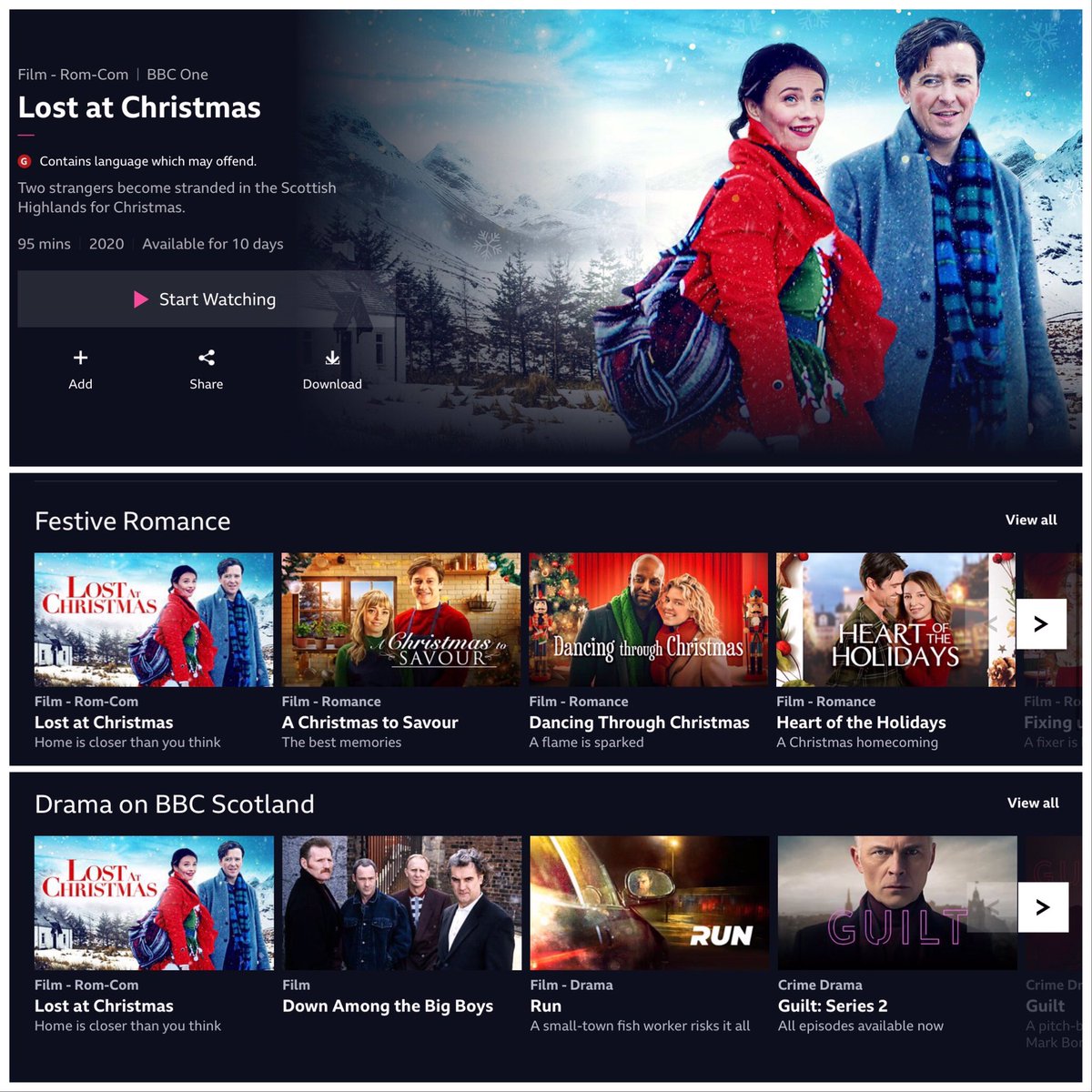 Lost at Christmas - Movie tweet media