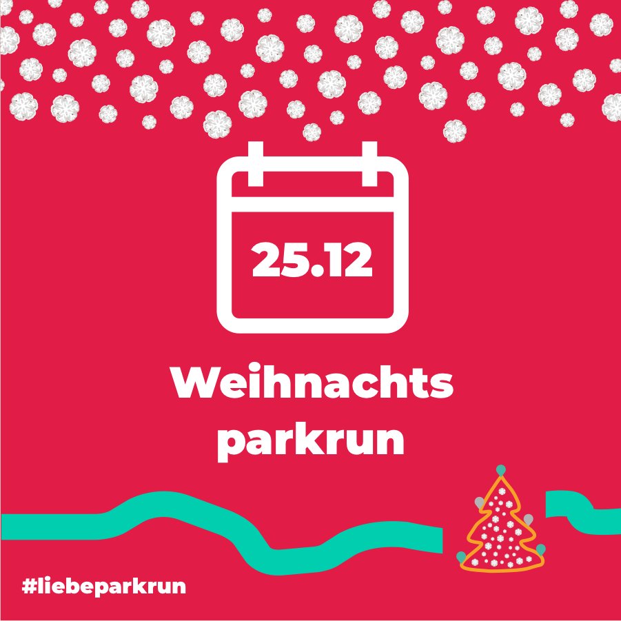 Wenn es Samstag ist, machen wir parkrun.

Demnächste... Weihnachtsausgabe

#liebeparkrun