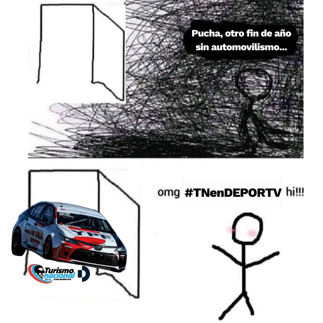 ¡Qué lindas son las fiestas y sus tradiciones! 🎄

🎇 Pero claro <a href="/AnabelDun/">Anabel Dun</a>, como dice <a href="/prensatn/">TN</a> en estas fiestas tiene que haber automovilismo.

😉 Con 1.000 RT hay maratón especial de fin de año del #TNenDEPORTV. 

🤭Y si llegamos a 2.000, metemos sorpresa...