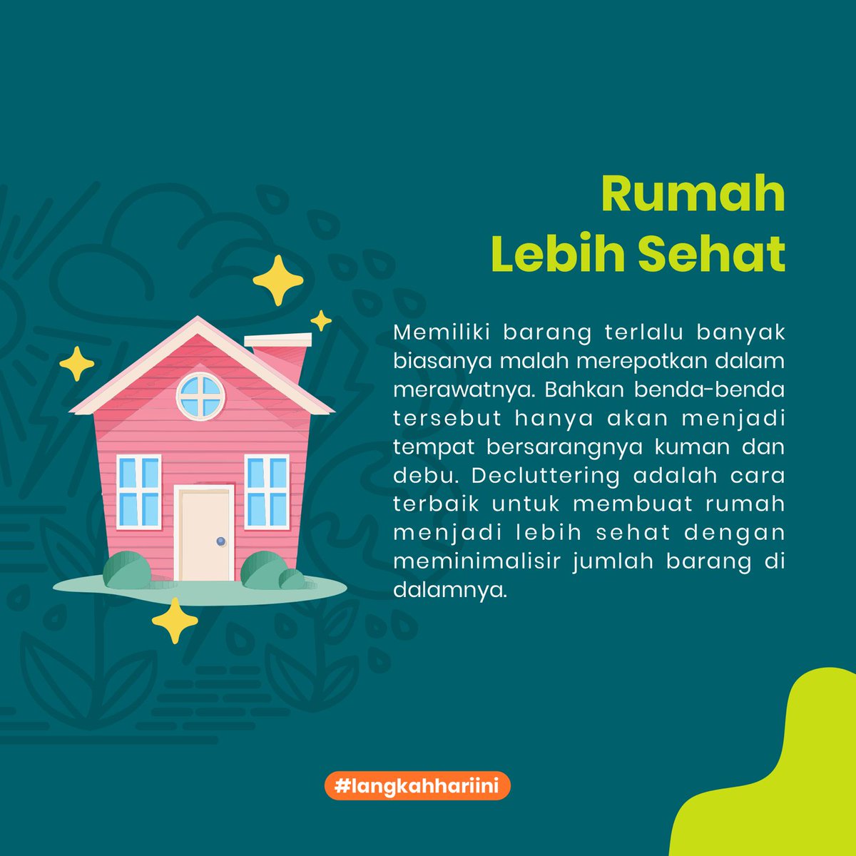 ngertiiklim's tweet photo. Kalau nemuin baju atau barang lama, jangan langsung dibuang ya! Bisa di kreasikan jadi lebih menarik, untuk accesories atau hiasan dirumah. Sampah tidak menumpuk, koleksi barang unik yang bermanfaat kamu bertambah deh.

#ngertiiklim
#langkahhariini
#decluttering https://t.co/H2A9DGsxd6