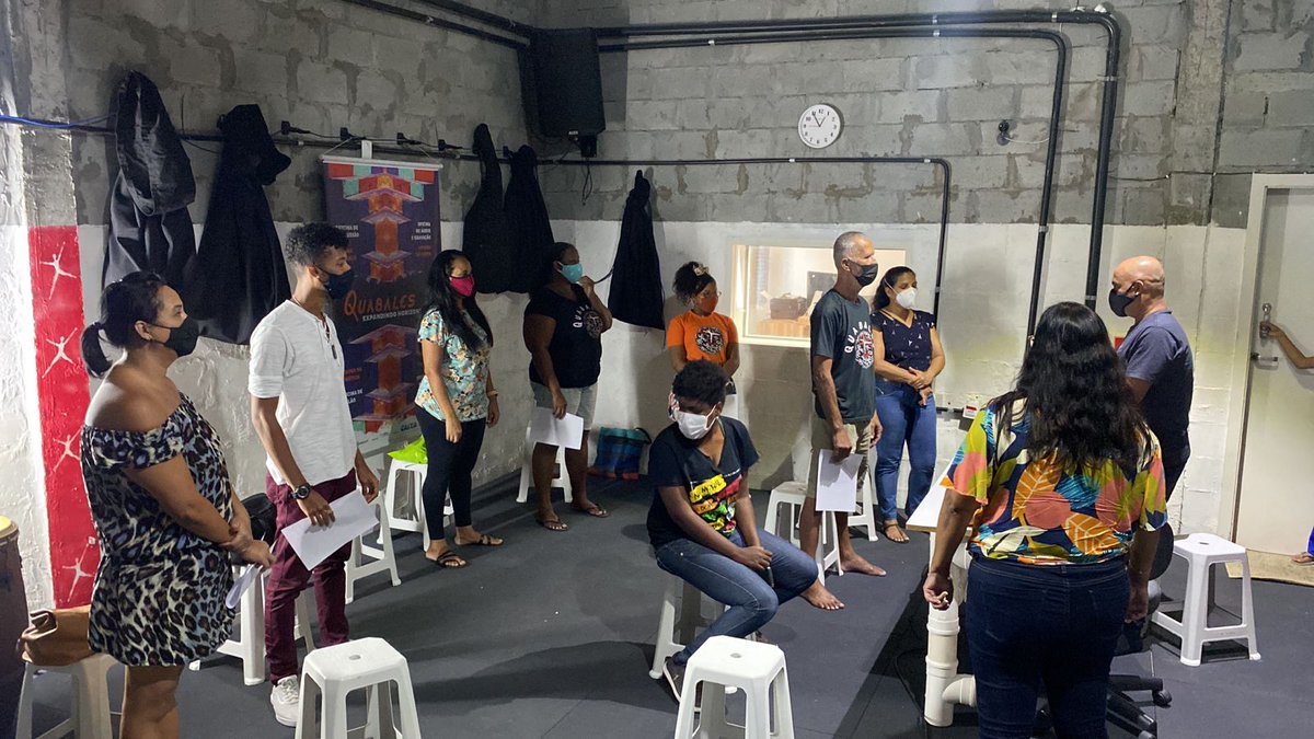 quabales's tweet photo. Desde o início do mês, estamos na última etapa do projeto Expandindo Horizontes! Vamos nessa, com muito trabalho até março! O projeto é realizado pelo Quabales, com coprodução da Janela do Mundo e patrocínio da CAIXA e Governo Federal! #quabales #expandindohorizontes https://t.co/64QchD99qW