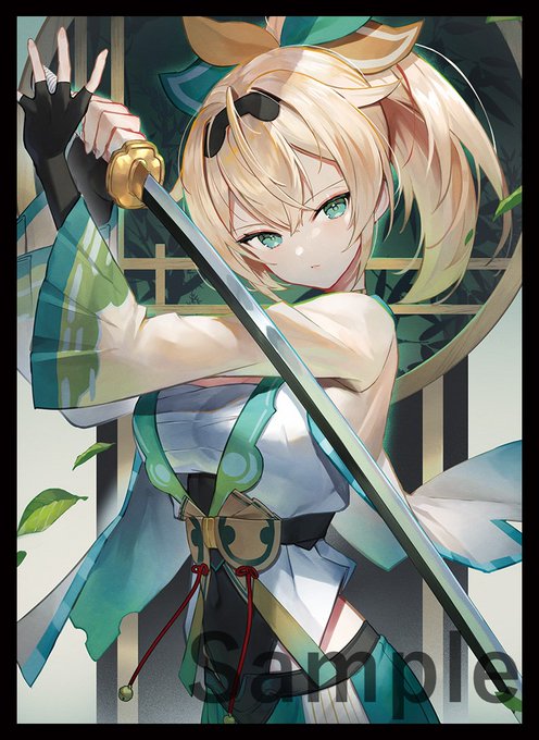 冬コミ 新作情報
「いろは」のスリーブとプレイマットになります。イラストはスコッティ様(@Sco_ttie)になります! 