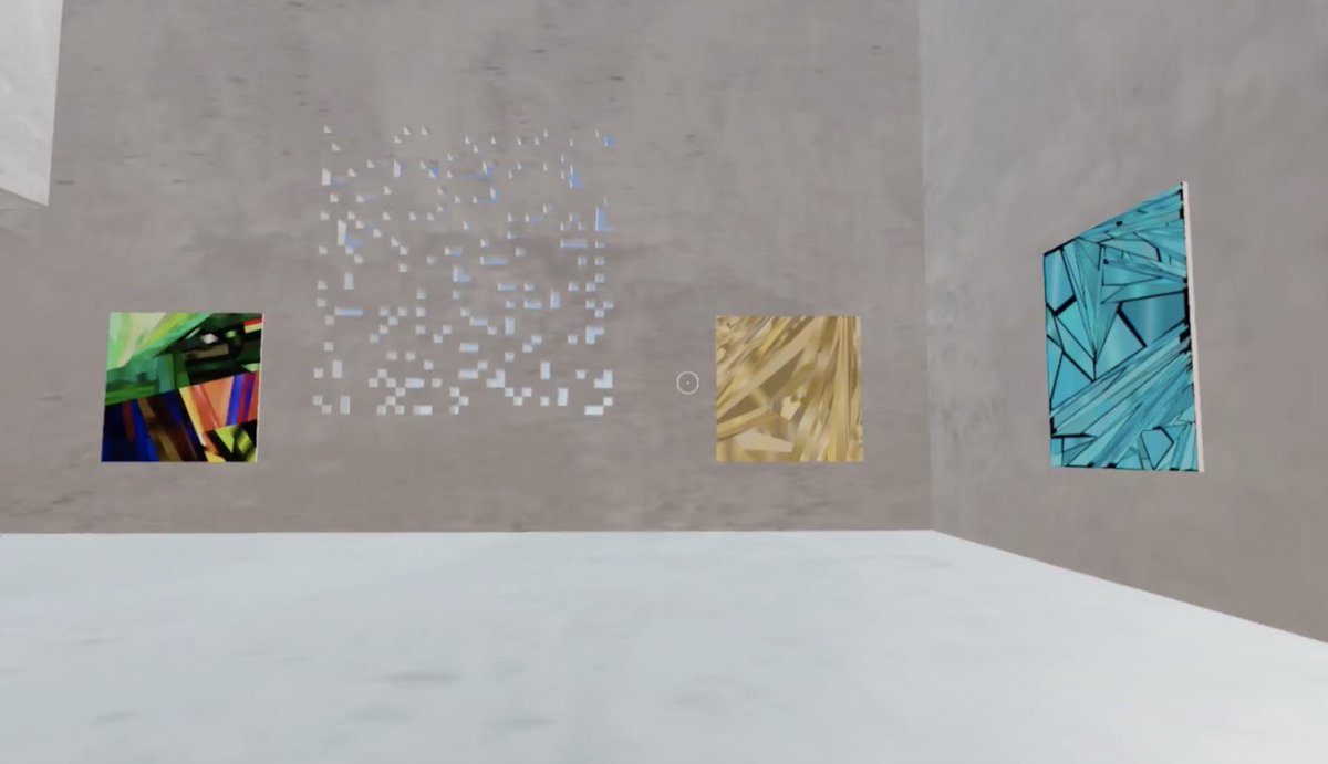 0x_machine's tweet photo. Our gallery is looking great. A few more touches and a walkthrough should be possible timely for Christmas. 

Help us curate the best pieces in the discord! 

architect: @Mali3D https://t.co/H4ezbArOaq