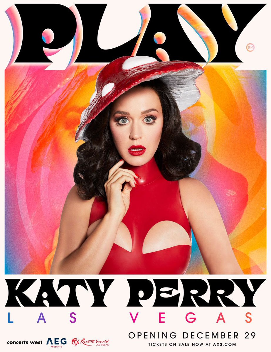 hypewing's tweet photo. Katy Perry is now back with a residency in Las Vegas. You can enjoy her new show “Play” at The Theatre at Resorts World Las Vegas. Find out more about @katyperry and all her show dates and ticketing information right here on #Hypewing!

https://t.co/jnuFzKouC4

#supportlivemusic https://t.co/W9U6lKyLaL