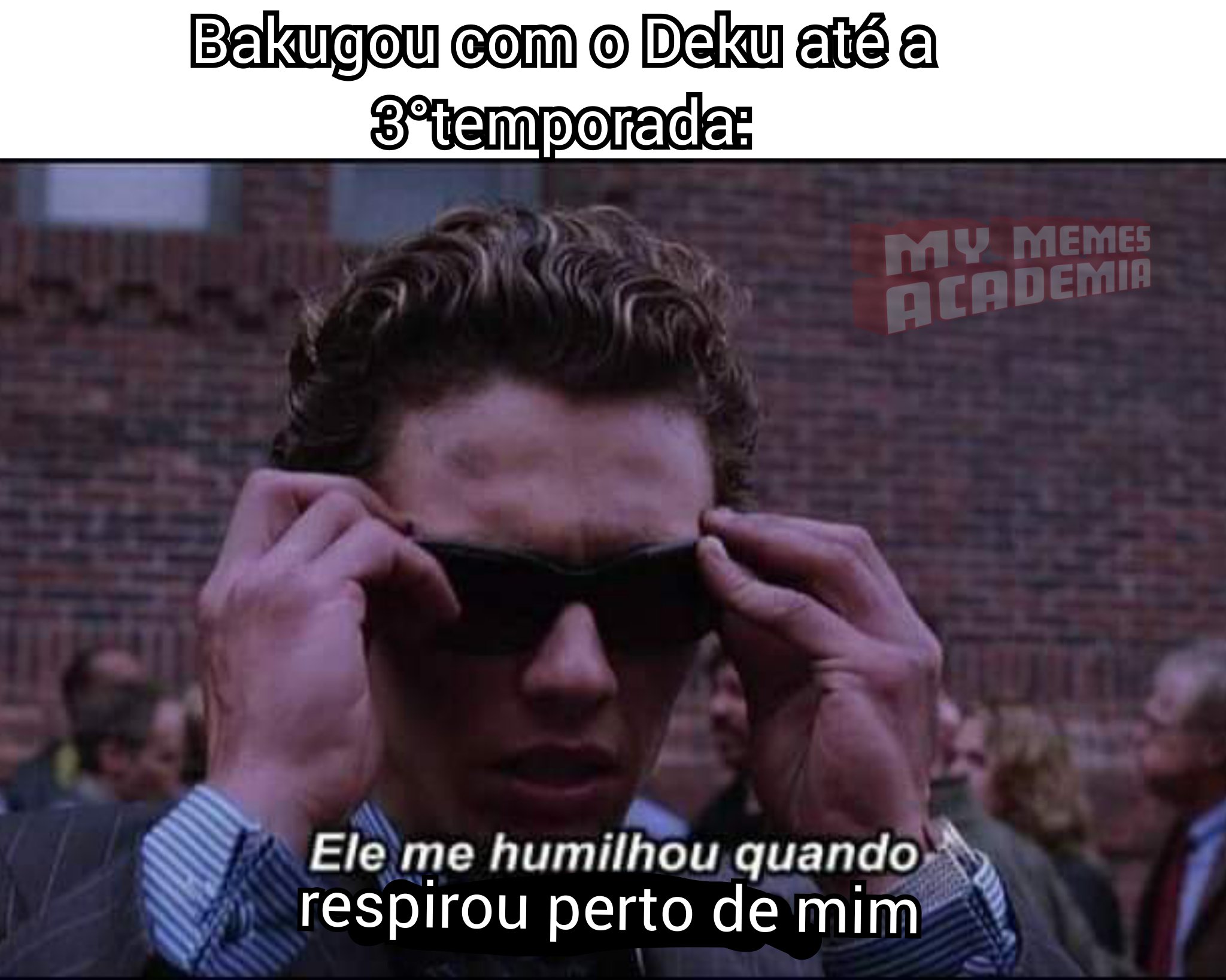 My Memes Academia - Pôster do filme novo!