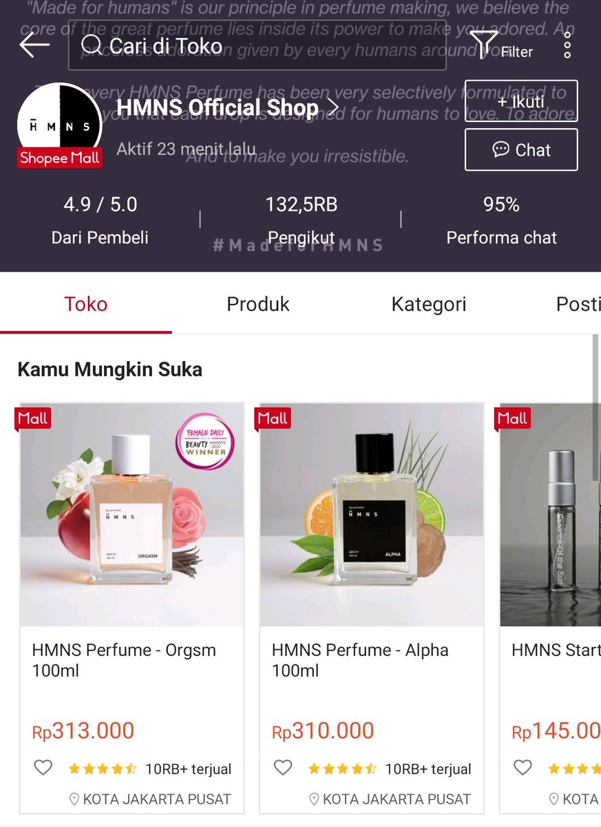 txtdarionlshop's tweet photo. Mincop mau cekotin kalian parfum HMNS yang kalian pengen, GRATISSS!!

Pilih parfum kesukaanmu dan masukin ke keranjang di Tokopedia atau Shopee, bebass!! Screenshot lalu reply kesini yaa

Jangan lupa rt dan like xixixi, good luckk~ https://t.co/uKxRCEt6su