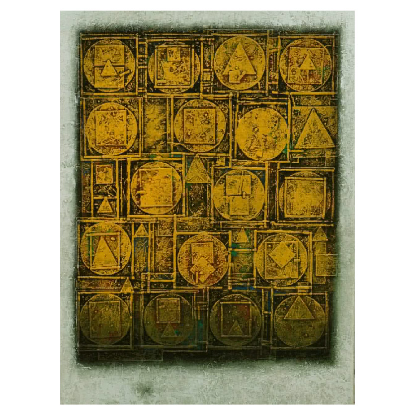 Original abstract art paintings by Basuki Dasgupta take their inspiration from nature, he references the circular shape of the ‘wheel’ at the famous Sun Temple in Konark.

Shop at bit.ly/3qfxP2b

#art #artlovers #basukidasgupta #artist #indiartist #paintings #artcurators