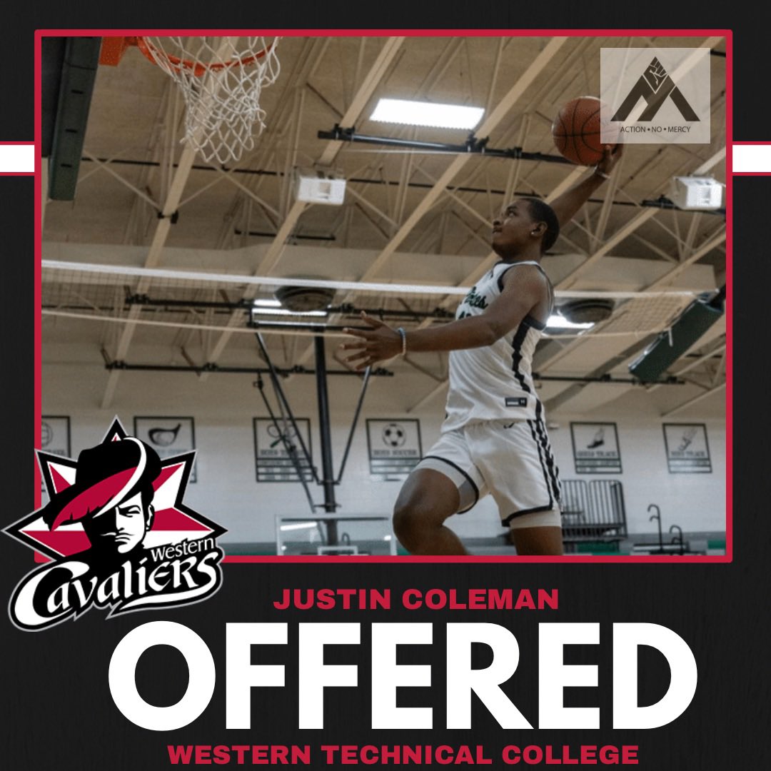 ActionNoMercy's tweet photo. 🚨 BIG NEWS 🚨 
Action No Mercy Recruitment Programs Signee @justinc0leman has received an offer from @WTC_Athletics 
❤️🔺
🎨: @ChanelMcPike 
@CoachThames33 @Pattonville_HS @PrepHoopsMO @PrepHoops @STLcobraz 
ANM Approves #actionnomercy https://t.co/76PpYRAPbQ