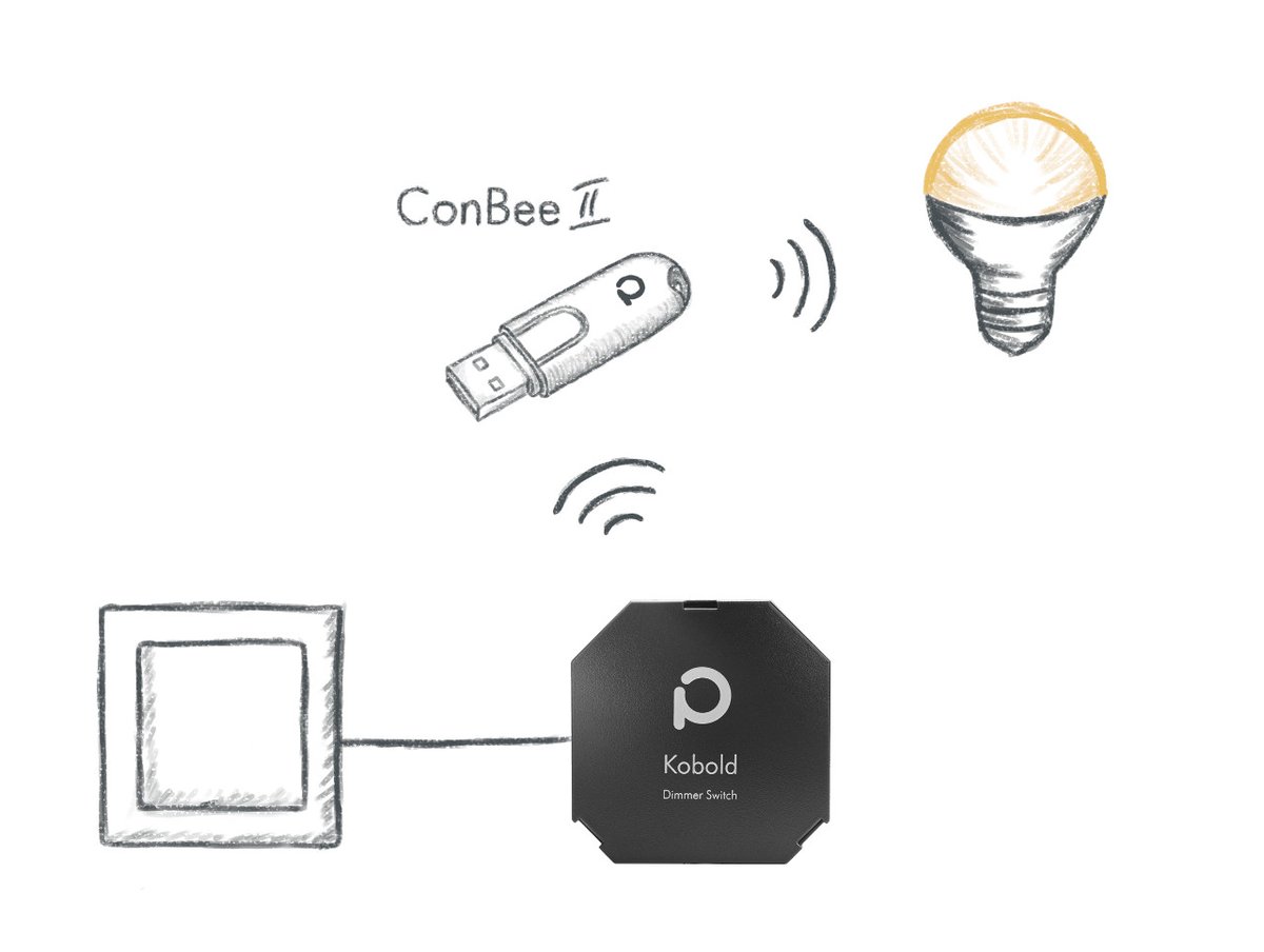 💡New hardware from #Phoscon / dresden elektronik: Kobold, the smart dimmer switch. Now available on Amazon (Germany). #Zigbee #deCONZ
phoscon.de/en/kobold