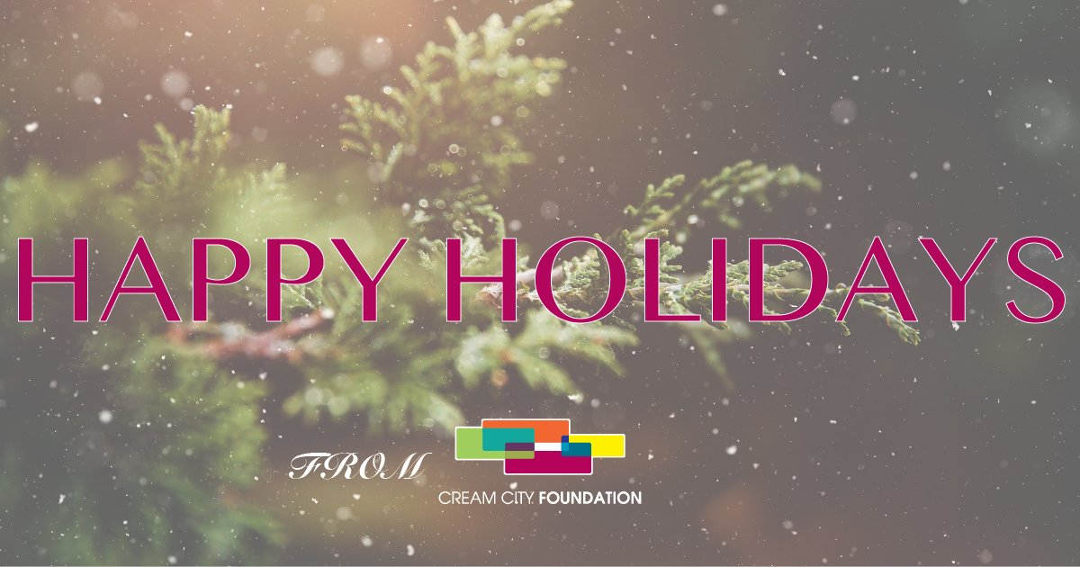 Happy Holidays from all of us at Cream City Foundation! ❄️☃️ #lgbt #lgbtq #mke