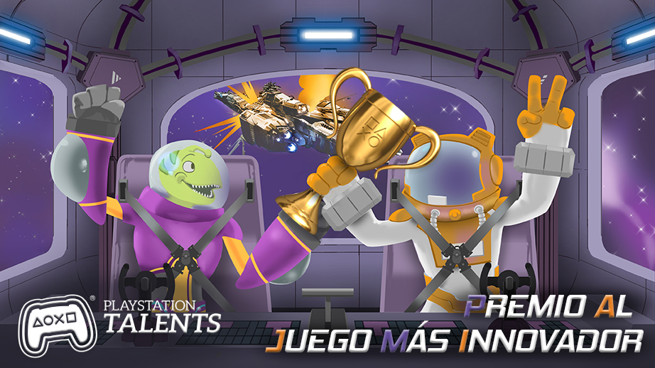 SpatiumGame's tweet photo. ¡¡GANADORES A “JUEGO MÁS INNOVADOR” DE LOS #PremiosPlayStation21!! DIOS VOY A LLORAR https://t.co/MKxfxHaUOs