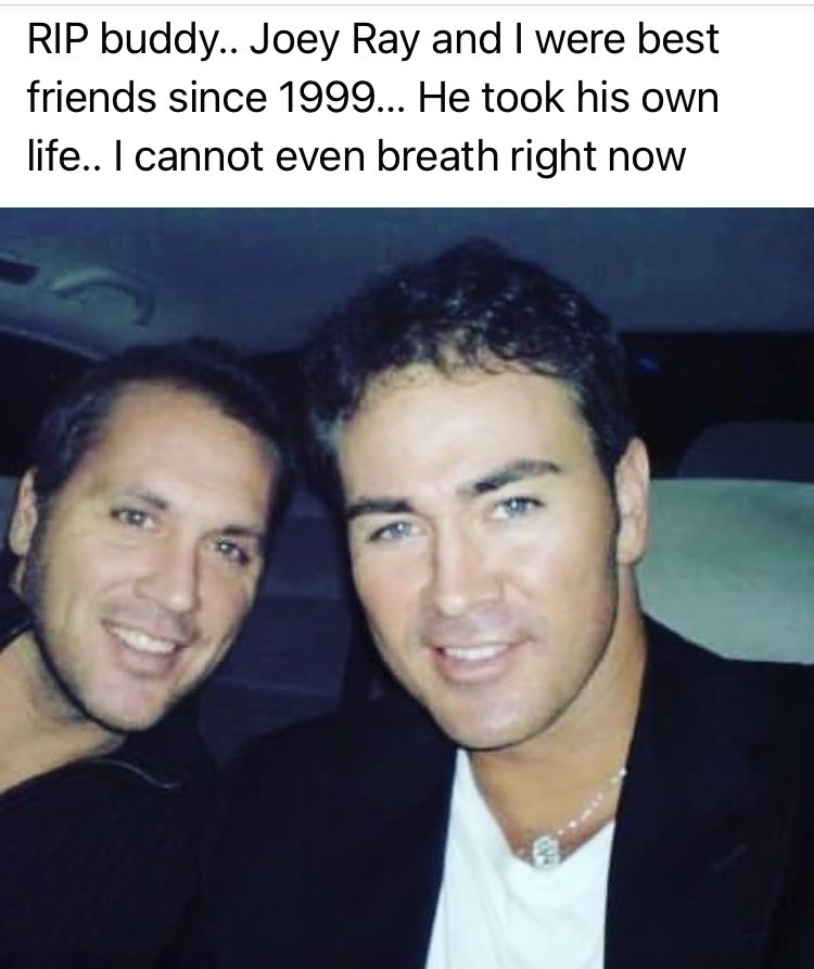 psicologiapres1's tweet photo. Ex pornstar #daledabone posted on his facebook that retired porn star, #JoeyRay died taking his own life. @XBIZ @AVNMediaNetwork https://t.co/S95gddzhsE