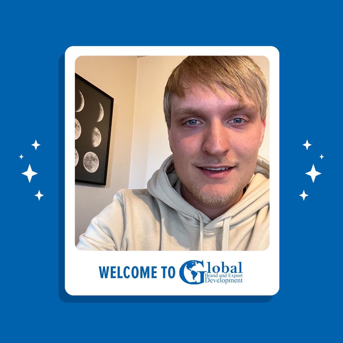 GlobalBrandLLC's tweet photo. We're excited to welcome Lee into the Global family! He is joining us in the Export Support position coming from his previous job at Gillette Pepsi and is excited to learn more about a new side of the food industry. Welcome Lee! We're excited to have you on board. https://t.co/dTaU1cITmM