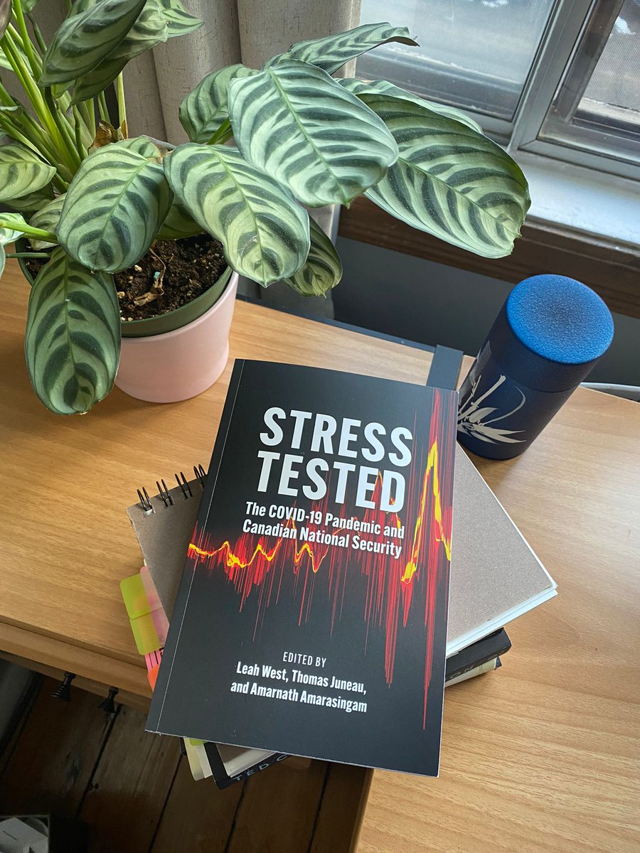 Alex Corbeil ๐จ๐ฆ๐ฑ๐ป๐ช๐ช (@alex_corbeil) on Twitter photo An early Christmas present! Received my copy of Stress Tested, edited by @leahwest_nsl <a href="/AmarAmarasingam/">Amarnath Amarasingam</a> and <a href="/thomasjuneau/">Thomas Juneau</a>. <a href="/JessMarinDavis/">JMDavis</a> and I have a chapter on health intelligence alongside many others by leading national security scholars. Get yours today! An early Christmas present! Received my copy of Stress Tested, edited by @leahwest_nsl <a href="/AmarAmarasingam/">Amarnath Amarasingam</a> and <a href="/thomasjuneau/">Thomas Juneau</a>. <a href="/JessMarinDavis/">JMDavis</a> and I have a chapter on health intelligence alongside many others by leading national security scholars. Get yours today!