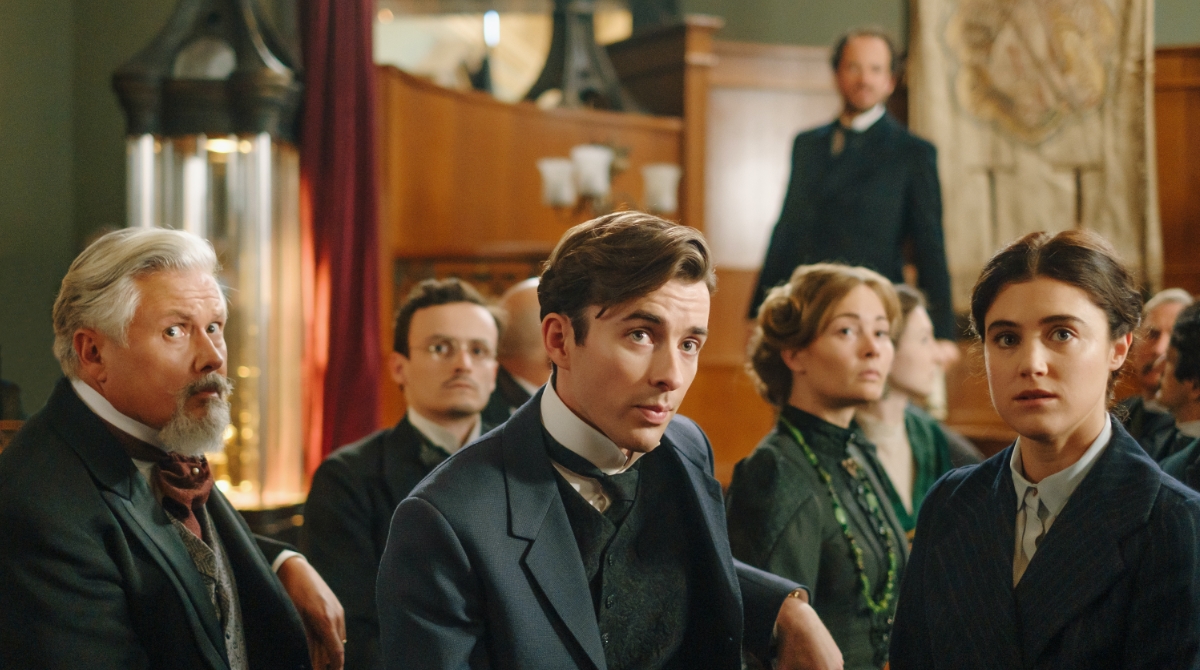 Two episodes down, one to go – the season finale of #ViennaBlood is on <a href="/BBCTwo/">BBC Two</a>  on FRIDAY night at 9pm. What do you think of the series so far? If you've missed any, catch up on iPlayer now. #WelcomeToTheCase @redarrowstudios <a href="/BBCiPlayer/">BBC iPlayer</a>