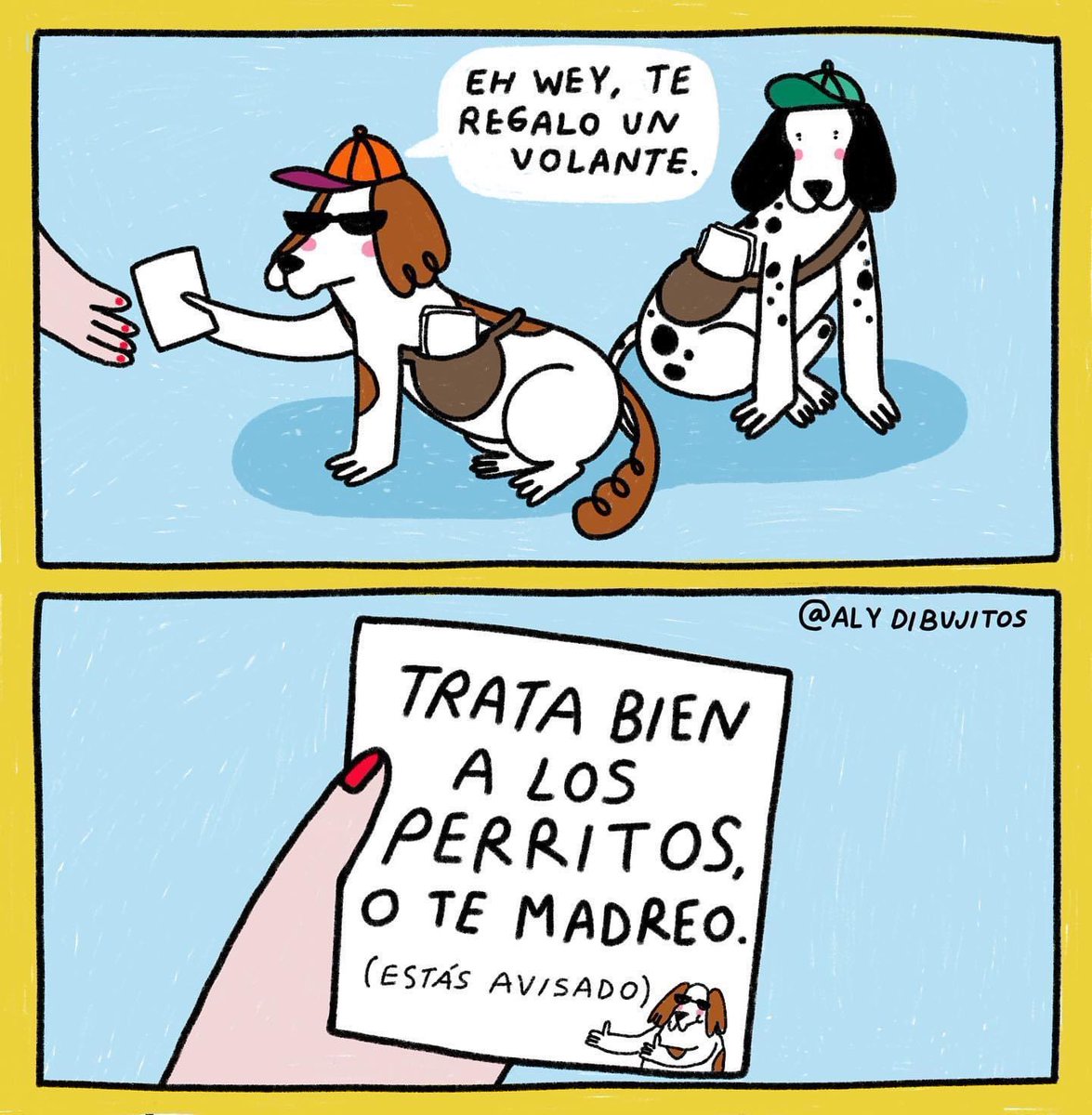 DiloConPerritos's tweet image. Amable recordatorio.