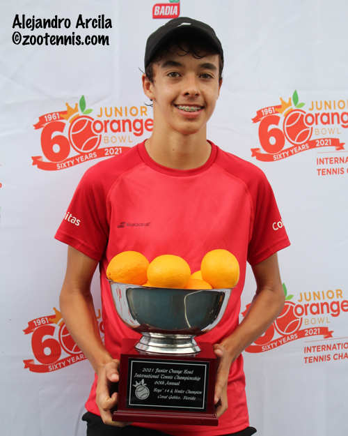 zootennis's tweet photo. Jovic Defeats Lam for G14s Junior Orange Bowl Title; Arcila, Belibova Make History with B14s, G12s Championships in Coral Gables:
https://t.co/dVCAPcc2Ed https://t.co/LpVTVbq6kP