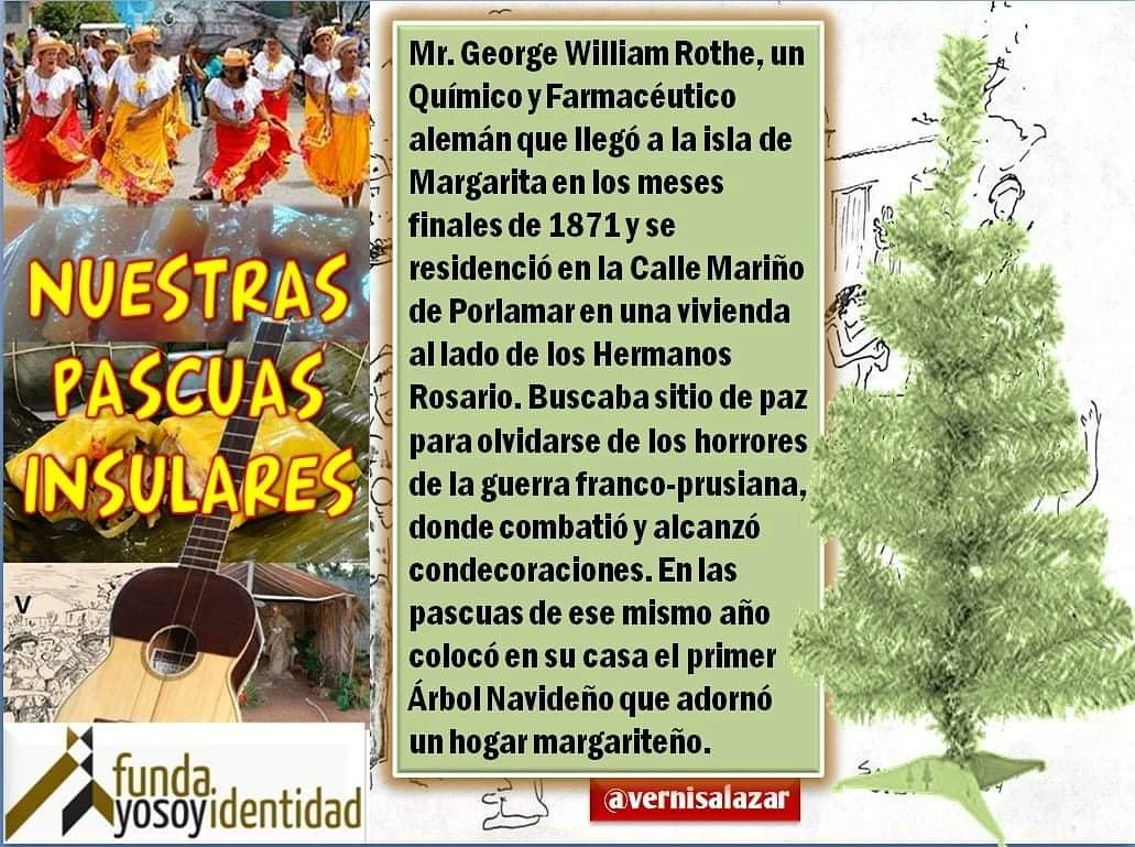 Nuestras Pascuas Insulares...El primer arbolito de Navidad.
#YoSoyIdentidad