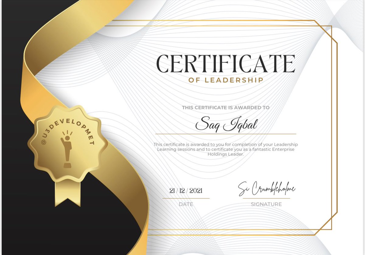 U3Development's tweet photo. Thanks to all the fab AM’s for your participation over #LeadershipLearningWeeks. @Saq_ERAC wanted to make sure everyone is aware he now has a certificate to prove his brilliance @saeed_musa1 👍🏼😂 https://t.co/voWzSeZJnI