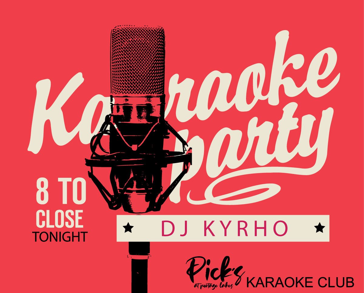 PicksAtPLX's tweet photo. Looking for a new Karaoke spot?
Join us at Pick's with every Tuesday from 8 to close with DJ KyRho!
#karaokenight #picksatplx https://t.co/rtsOL5Lh3G