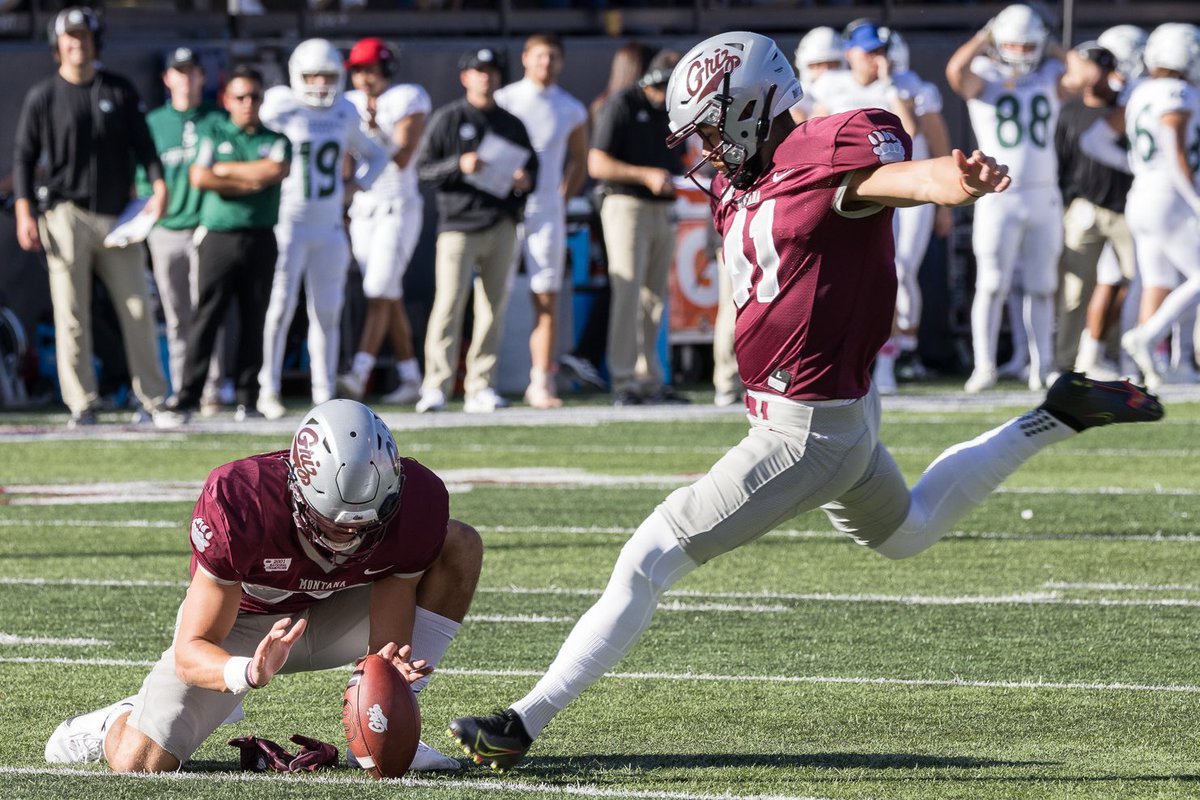 MontanaGrizFB's tweet photo. They don't call him ๐ต๐ต for nothin' folks.
@kevinmacias_38 finishes the year at No. 5๏ธโฃ in the FCS for points scored!
#GoGriz https://t.co/qwRPoHiHIa