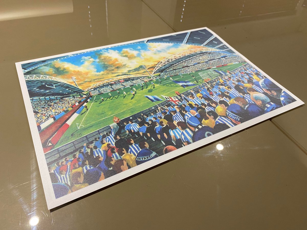 JKMartwork's tweet image. another #wallsticker made my suppliers #wallchimp these are available to purchase of your team for £50, a1 size @ jkmartwork.com this one is of #johnsmithsstadium #huddersfieldtown #HTAFC #terriers