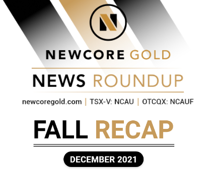 NewcoreGold's tweet photo. *NEWS ROUNDUP* 🎥 🎙️ Catch-up on the latest #NewcoreGold #news and #interviews from this fall 🍂. Learn more about $NCAU.V, the 90,000-metre #drill program underway at #Enchi, and upcoming events in 2022. $NCAUF #exploration

Details Here 👇:
https://t.co/AySZw1Zd8D https://t.co/R6HU6Dja6x