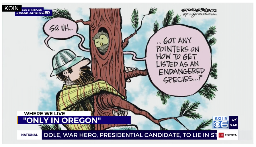 SpringerToons's tweet photo. https://t.co/2dLNOZSj0f
Thanks to @kenboddie for his wonderful story about my new book "Only in Oregon"! Check it out at https://t.co/4dqyIlHMWI https://t.co/KnchVpkLdV