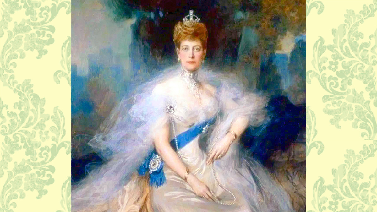 AlixAndMinnie's tweet photo. During the 47 year marriage of King Edward VII to Queen Alexandra, Edward was a constant philanderer. Alix endured graciously. She set standards for British royal elegance and her influence is seen in nearly every custom carried on by the British royal family today. #royalwomen https://t.co/X5pi7lxeQG